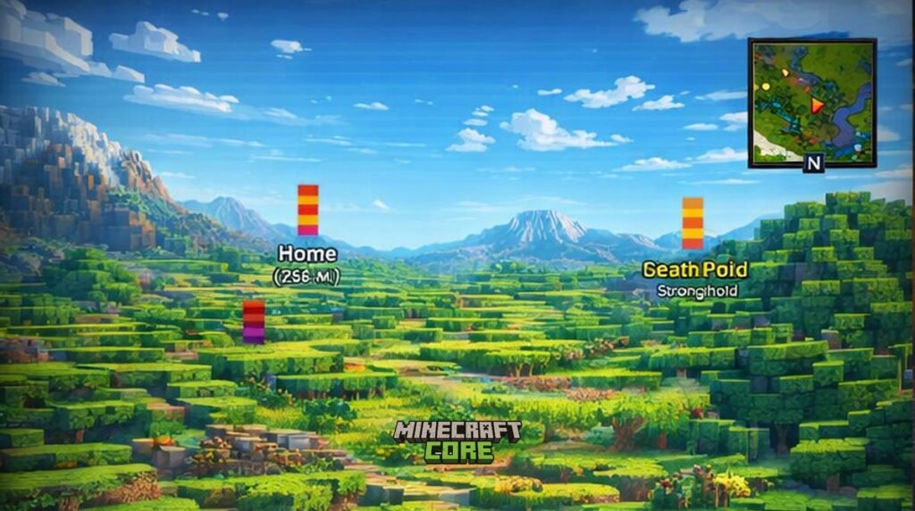 xaeros minimap фото мода для майнкрафт
