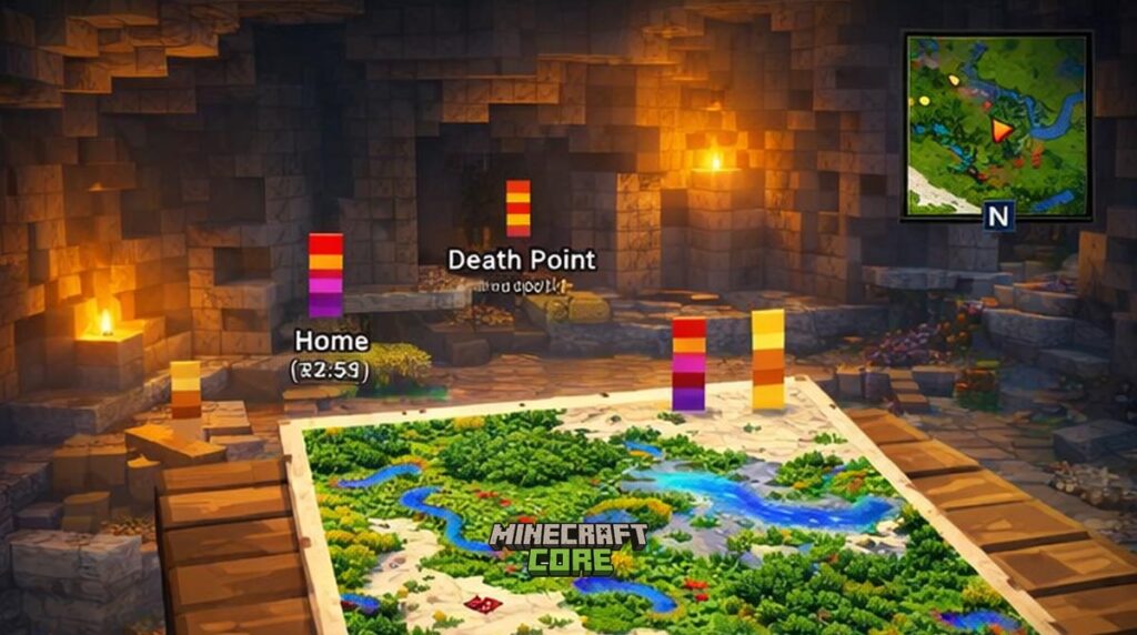 xaeros minimap фото мода для майнкрафт